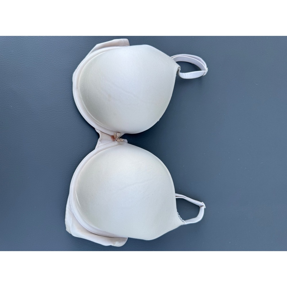 Victoria's Secret Body By Victoria Perfect Shape Bra Beige 34DDD F75 Underwire